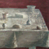 TABLE, 2004 </br> 25&times;70 cm, tempera on paper