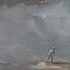 UFO, 2014 </br> 40&times;120 cm, oil on canvas