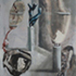 IMBROGLIO, 2011 </br> 57&times;27 cm, tempera na papierze