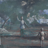 GŁOSOWANIE, 2012 </br> 26×70 cm, tempera na papierze