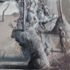 AKTEON, 2012 </br> 29×40 cm, tempera na papierze