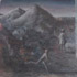 NOC, 2012 </br> 30×50 cm, tempera na papierze