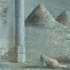 NIEBEZPIECZEŃSTWO, 2006 </br> 19×47 cm, tempera na papierze