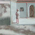 AGORAFOBIA, 2008 </br> 21×67 cm, tempera na papierze